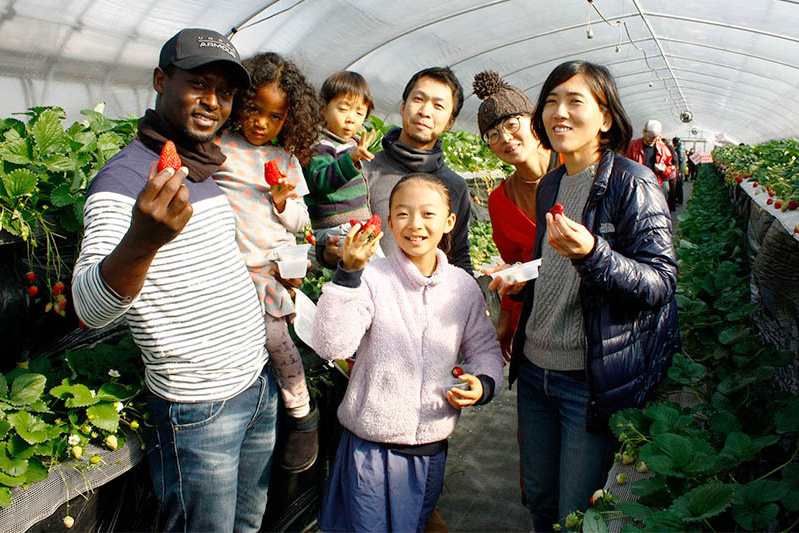 大勢でご来園有難うございます