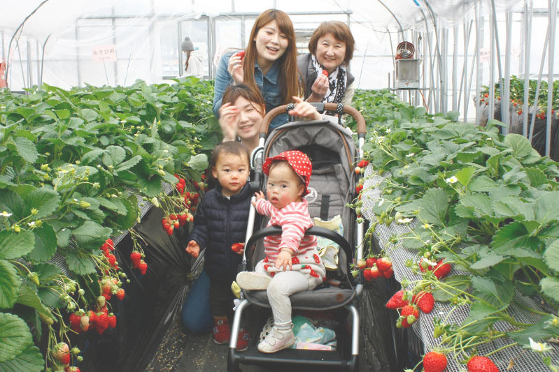 こうやって摘むんだよ