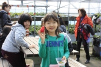 はじめての大きな苺、うれしかったでしょ？