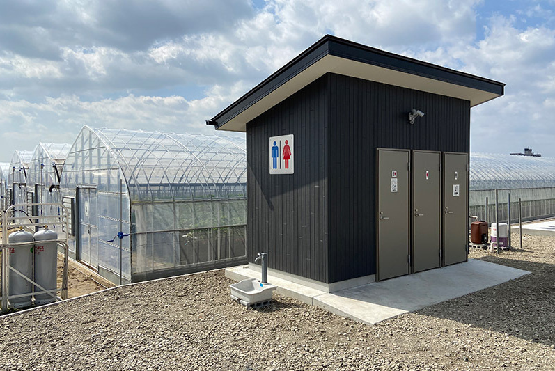 車椅子用トイレも設置